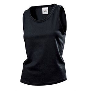 Stedman Womens/Ladies Classic Tank Top / Black Opal